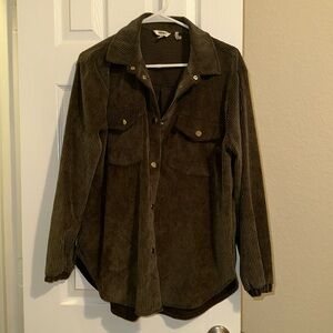 Koton Olive Green Jacket Blouse